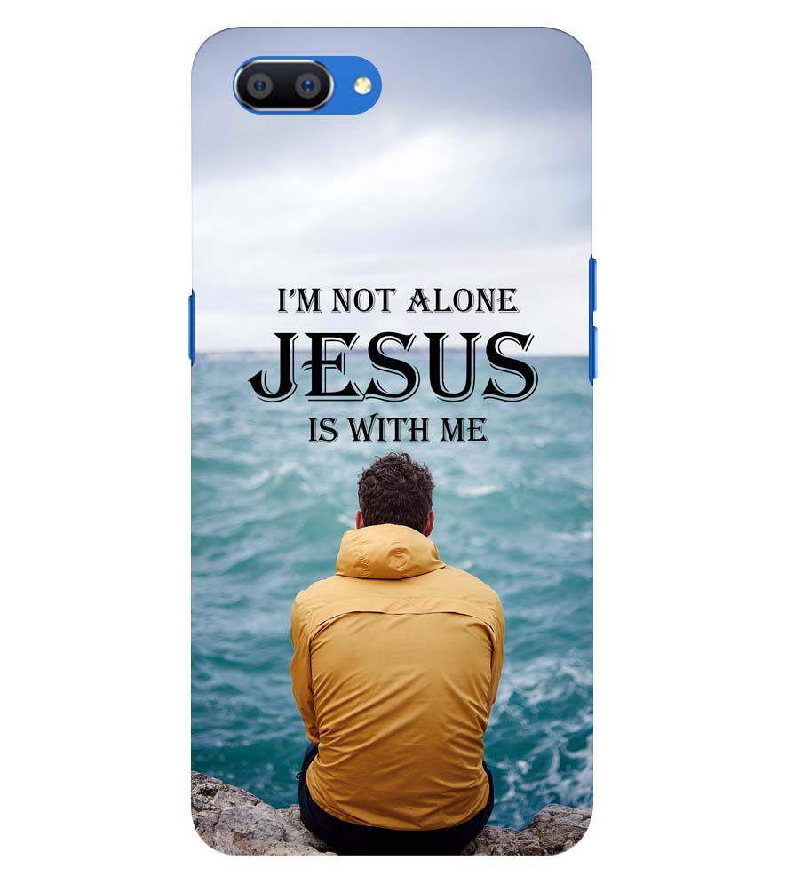 W0007-Jesus is with Me Back Cover for Realme C1 (2019)