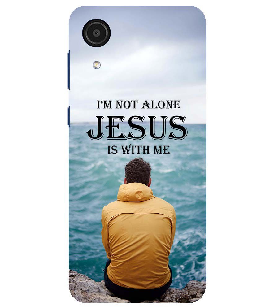 W0007-Jesus is with Me Back Cover for Samsung Galaxy A03 Core