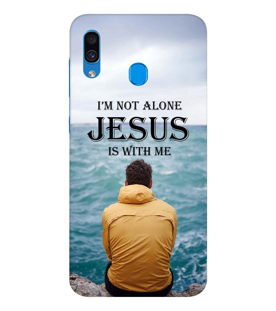 W0007-Jesus is with Me Back Cover for Samsung Galaxy A20