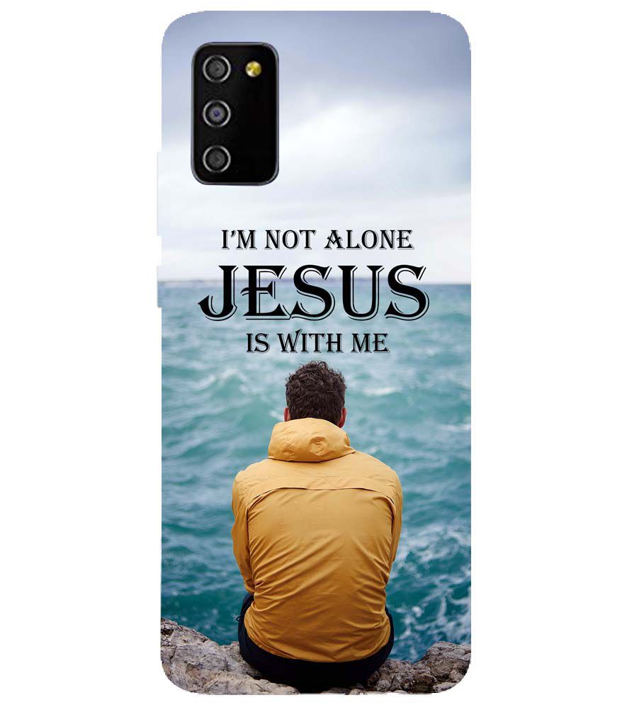 W0007-Jesus is with Me Back Cover for Samsung Galaxy M02s