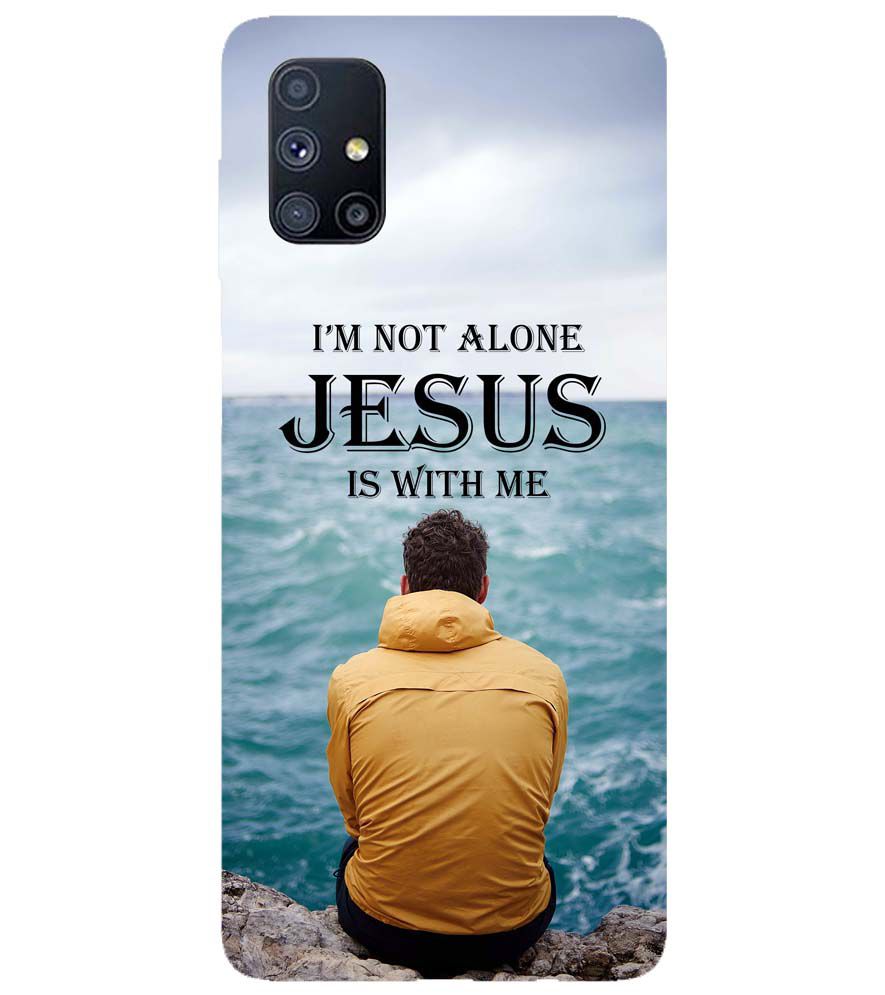 W0007-Jesus is with Me Back Cover for Samsung Galaxy M51