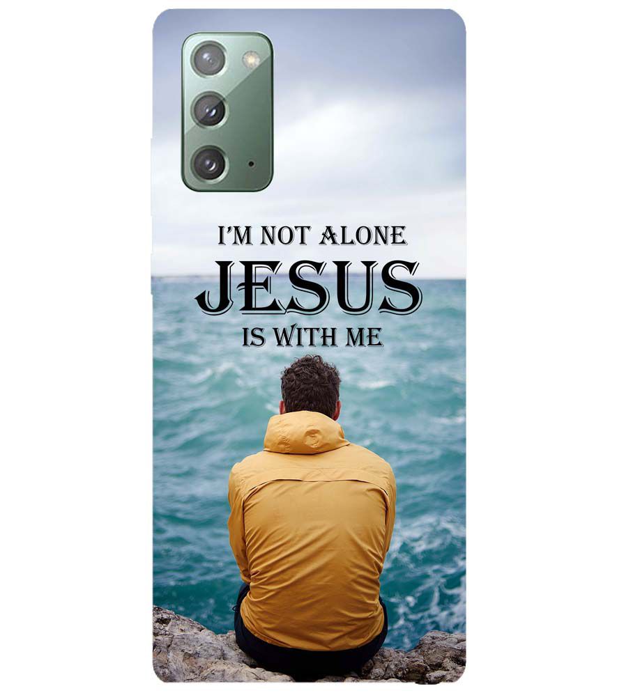 W0007-Jesus is with Me Back Cover for Samsung Galaxy Note20