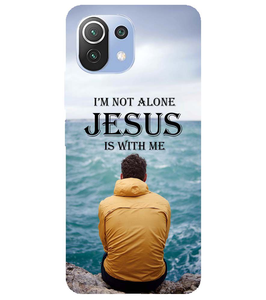 W0007-Jesus is with Me Back Cover for Xiaomi Mi 11 Lite