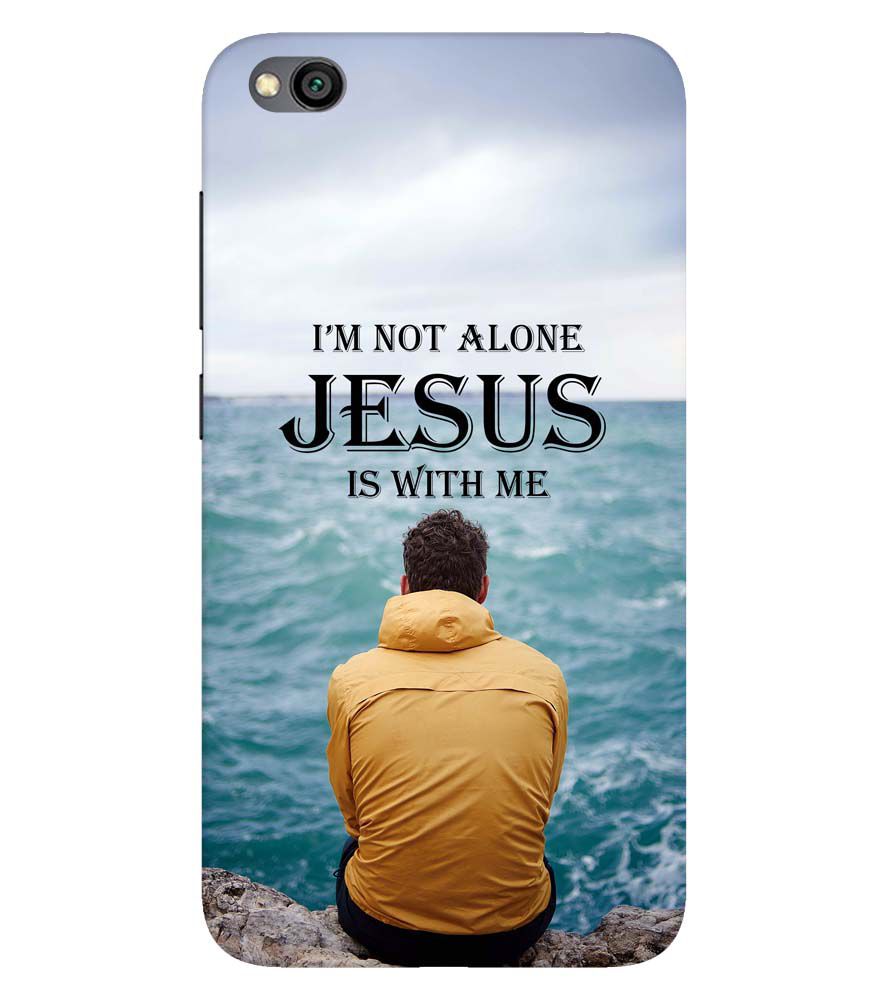 W0007-Jesus is with Me Back Cover for Xiaomi Redmi Go