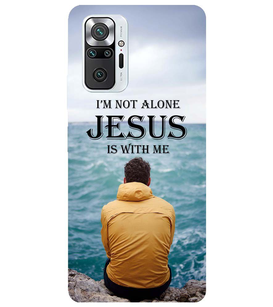 W0007-Jesus is with Me Back Cover for Xiaomi Redmi Note 10 Pro
