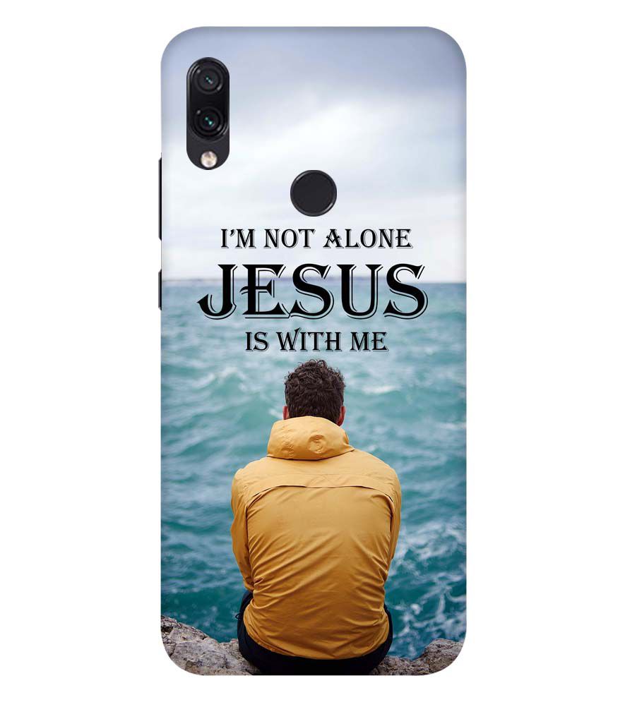 W0007-Jesus is with Me Back Cover for Xiaomi Redmi Note 7