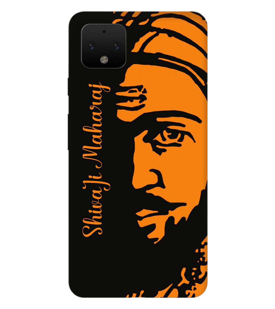 W0042-Shivaji Maharaj Back Cover for Google Pixel 4