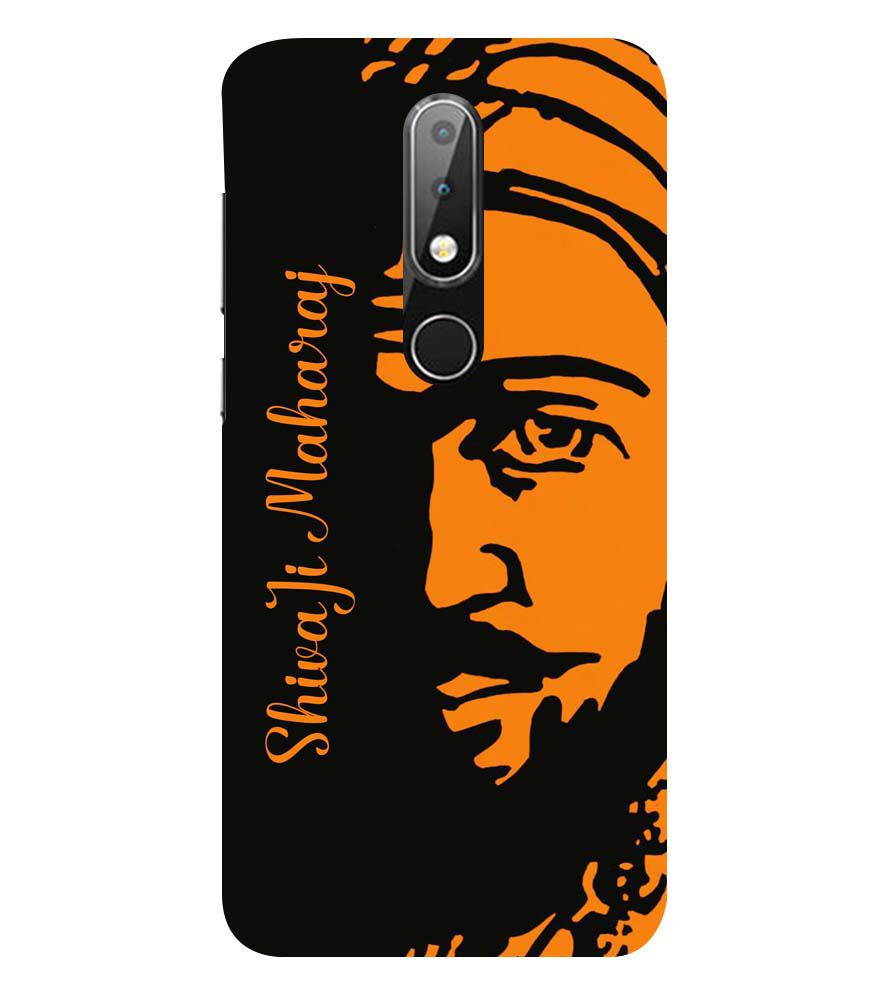 W0042-Shivaji Maharaj Back Cover for Nokia 6.1 (2018)