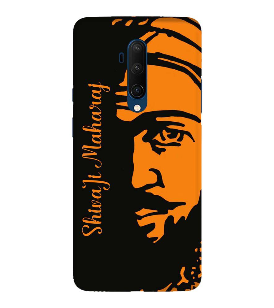 W0042-Shivaji Maharaj Back Cover for OnePlus 7T Pro