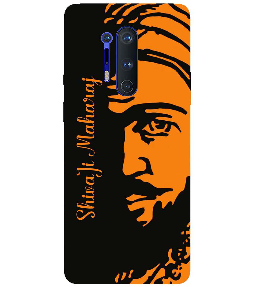 W0042-Shivaji Maharaj Back Cover for OnePlus 8 Pro