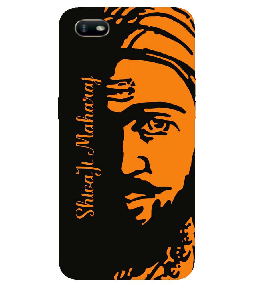 W0042-Shivaji Maharaj Back Cover for Oppo A1k
