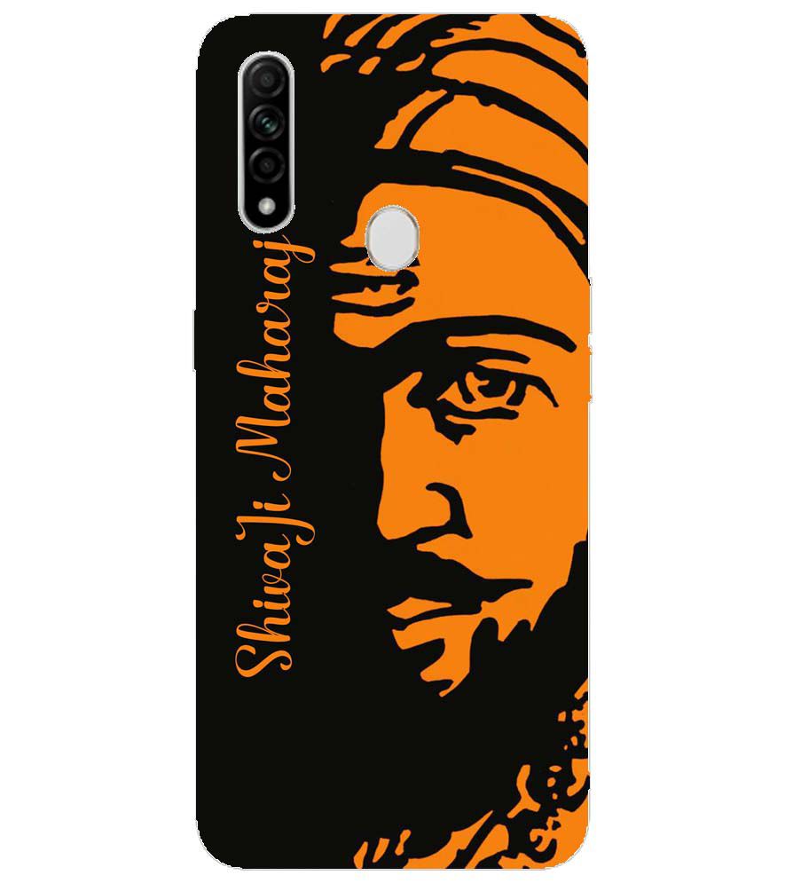 W0042-Shivaji Maharaj Back Cover for Oppo A31