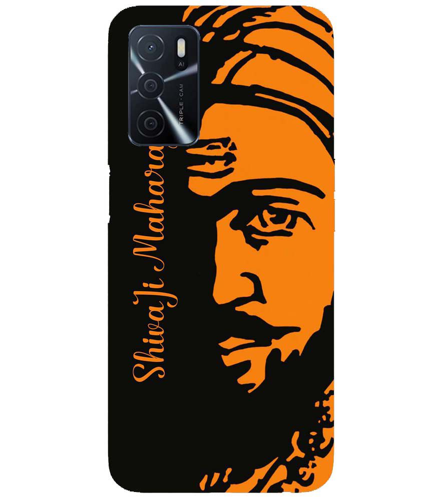 W0042-Shivaji Maharaj Back Cover for Oppo A54s