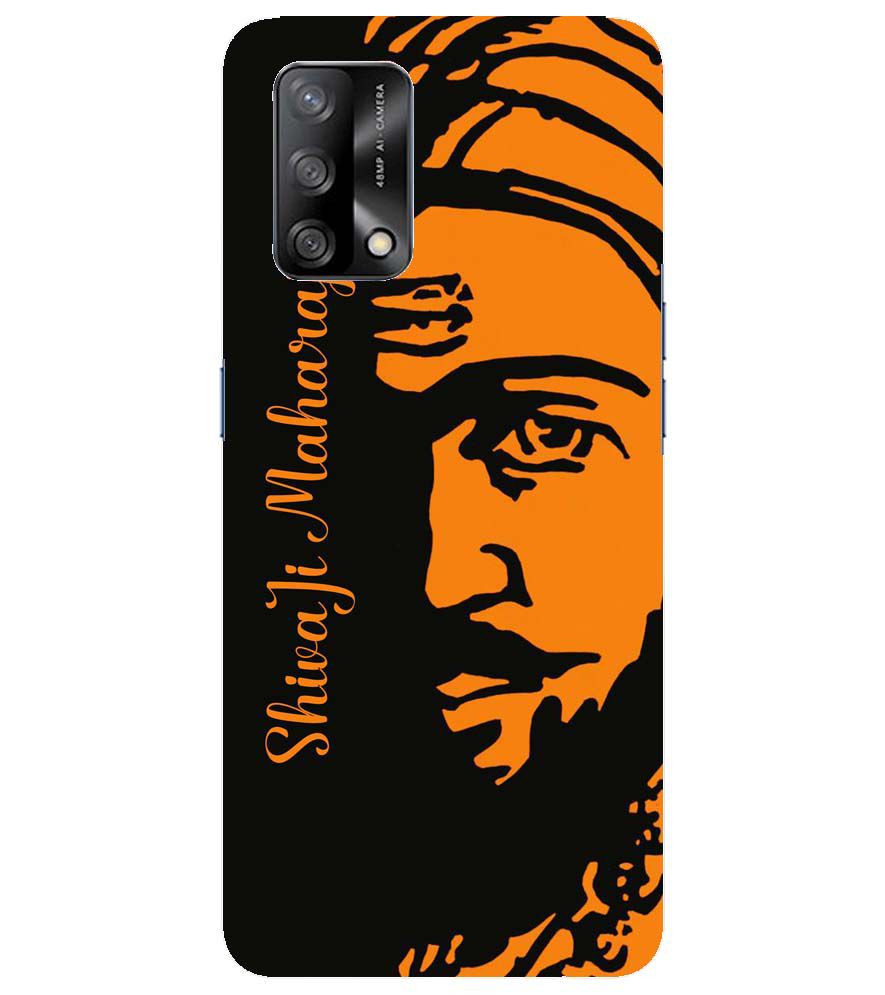 W0042-Shivaji Maharaj Back Cover for Oppo F19