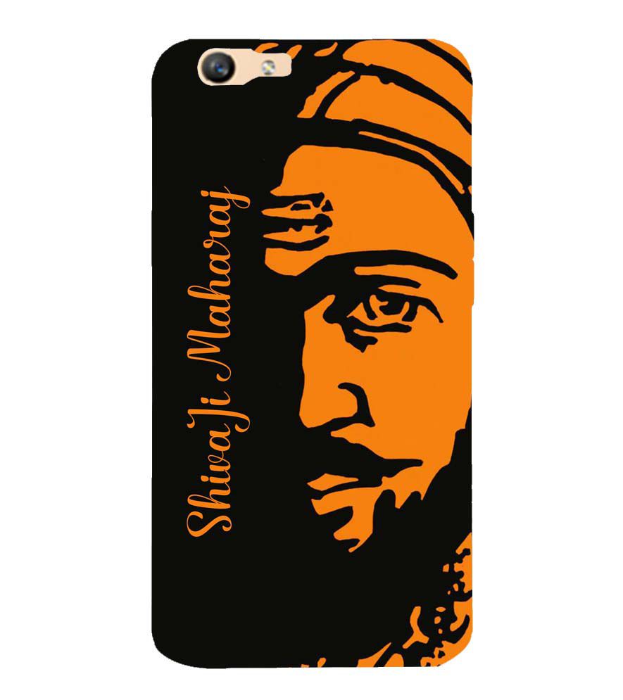 W0042-Shivaji Maharaj Back Cover for Oppo F1s : A59