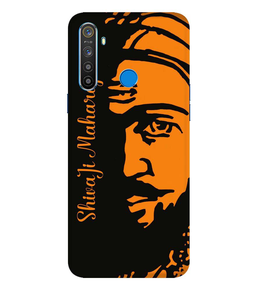 W0042-Shivaji Maharaj Back Cover for Realme 5s