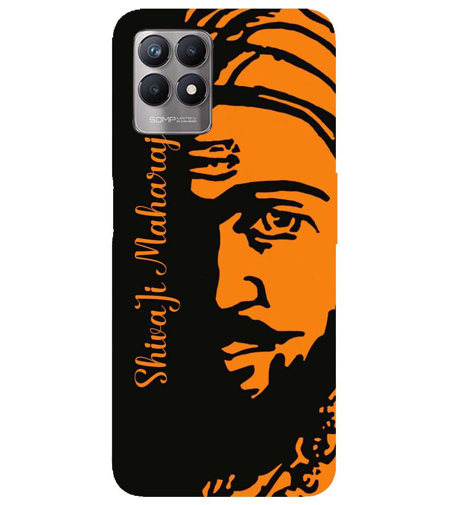 W0042-Shivaji Maharaj Back Cover for Realme 8i