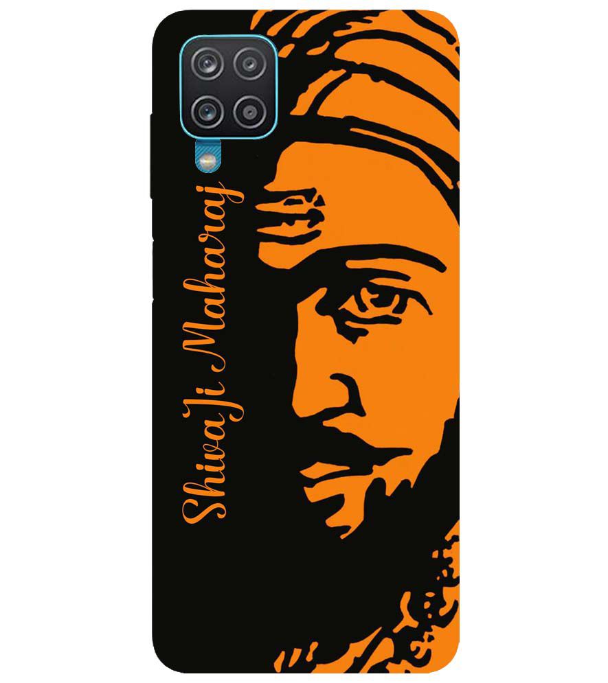 W0042-Shivaji Maharaj Back Cover for Samsung Galaxy A12 (India)