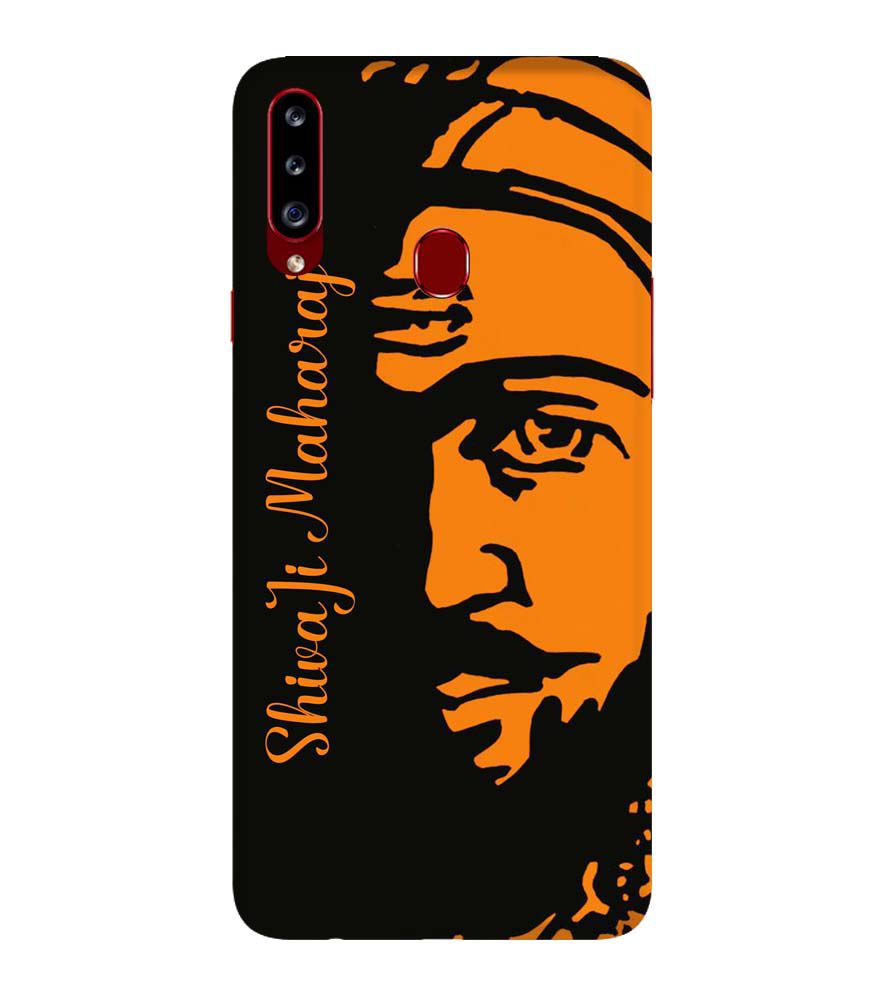 W0042-Shivaji Maharaj Back Cover for Samsung Galaxy A20s