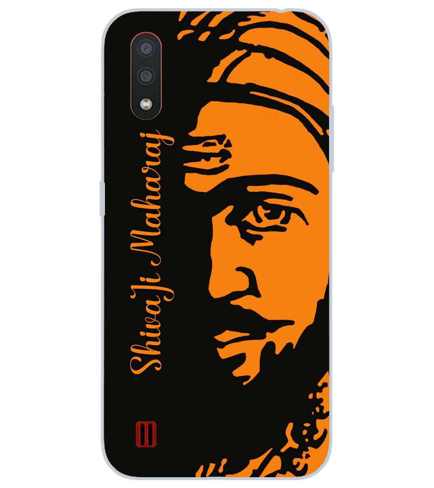 W0042-Shivaji Maharaj Back Cover for Samsung Galaxy M01