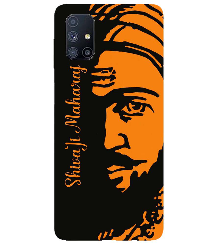 W0042-Shivaji Maharaj Back Cover for Samsung Galaxy M51
