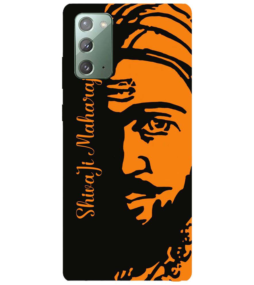 W0042-Shivaji Maharaj Back Cover for Samsung Galaxy Note20
