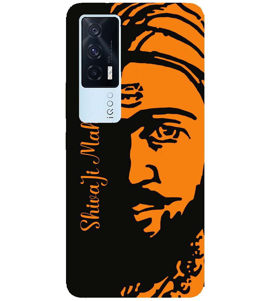 W0042-Shivaji Maharaj Back Cover for vivo iQOO 7
