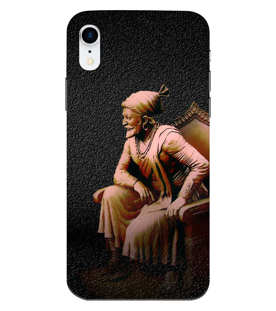 W0043-Shivaji Photo Back Cover for Apple iPhone XR