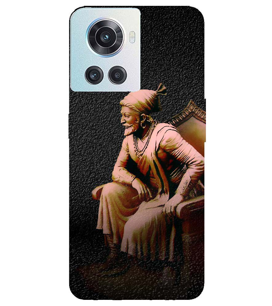 W0043-Shivaji Photo Back Cover for OnePlus 10R