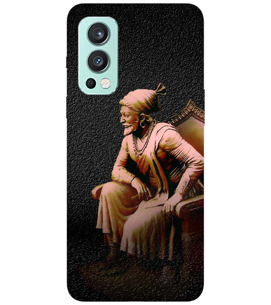 W0043-Shivaji Photo Back Cover for OnePlus Nord 2 5G
