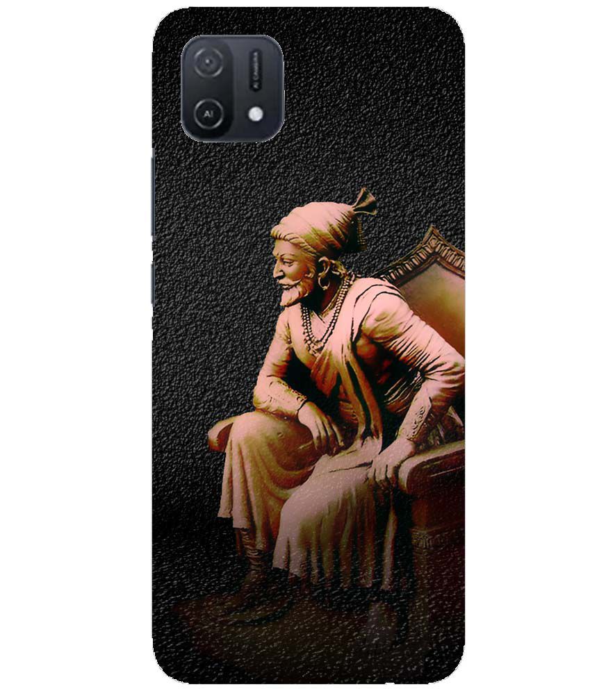 W0043-Shivaji Photo Back Cover for Oppo A16K