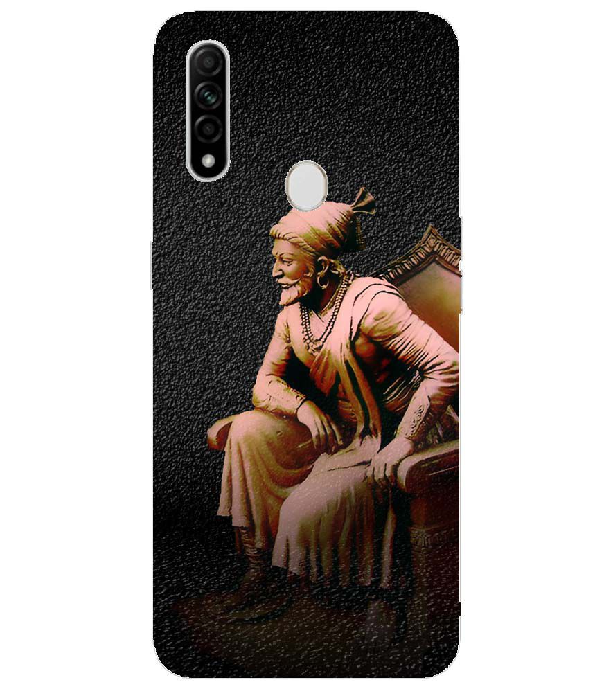 W0043-Shivaji Photo Back Cover for Oppo A31
