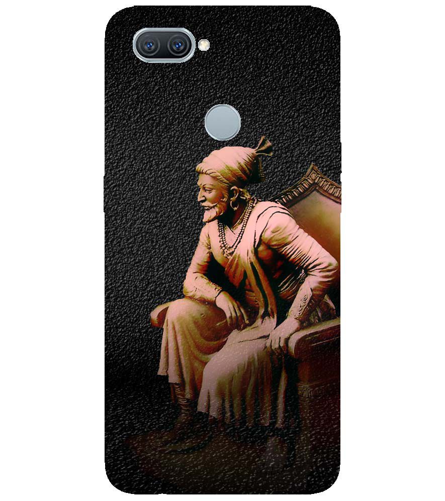 W0043-Shivaji Photo Back Cover for Oppo A7