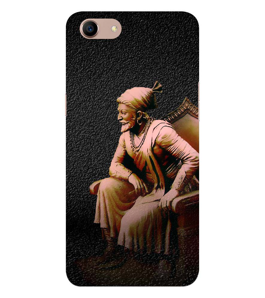 W0043-Shivaji Photo Back Cover for Oppo A83