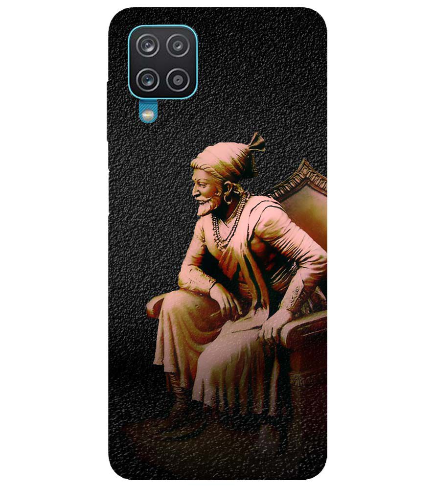 W0043-Shivaji Photo Back Cover for Samsung Galaxy A12 (India)