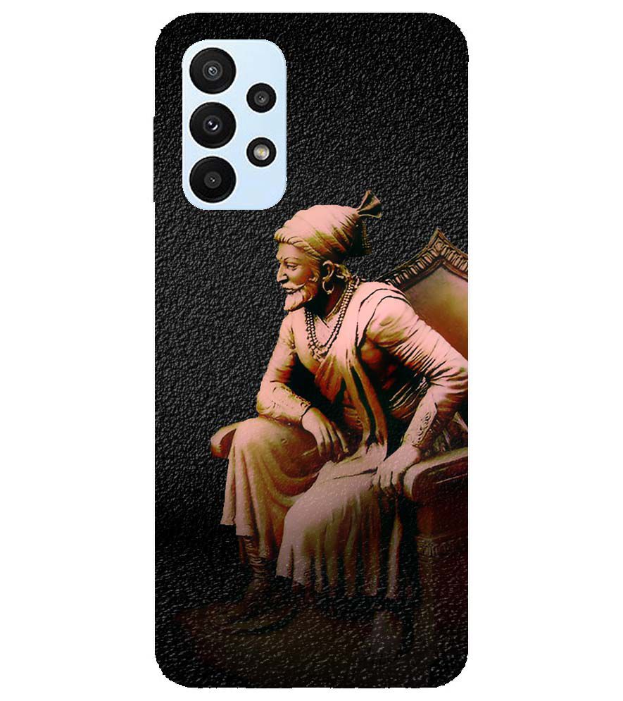 W0043-Shivaji Photo Back Cover for Samsung Galaxy A23