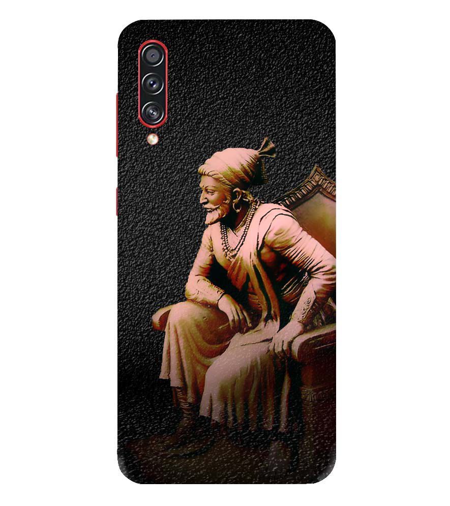 W0043-Shivaji Photo Back Cover for Samsung Galaxy A70s