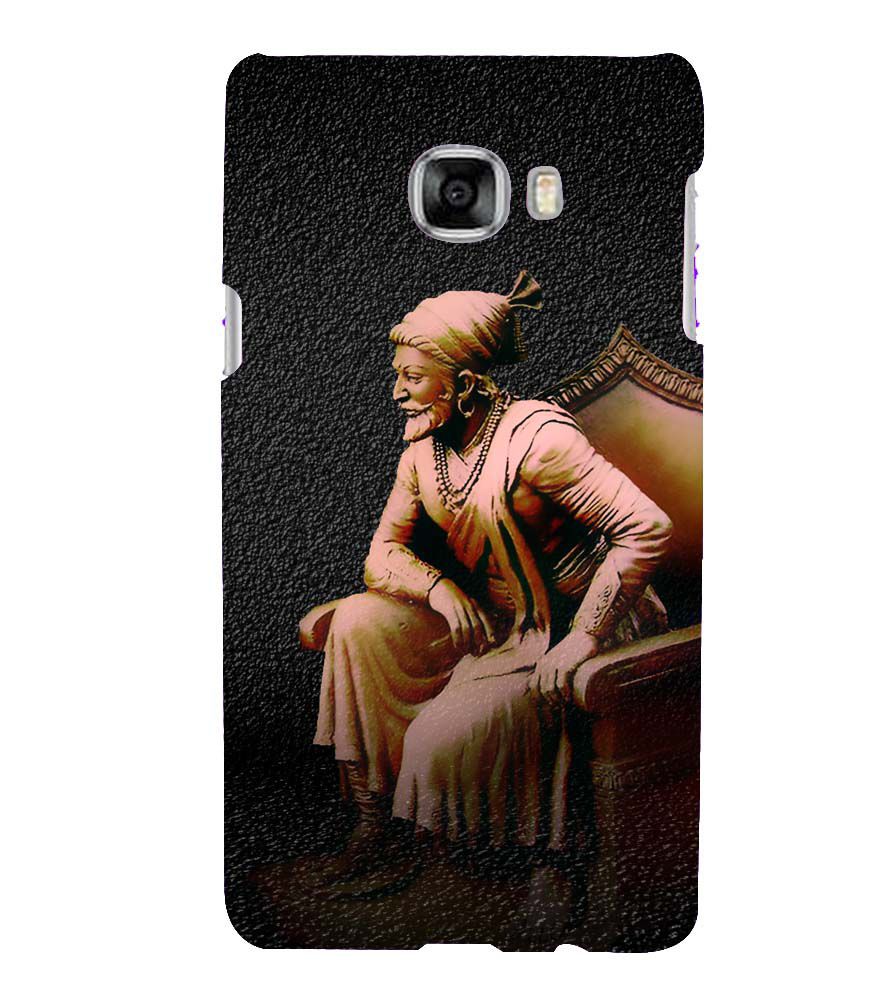 W0043-Shivaji Photo Back Cover for Samsung Galaxy C7 Pro