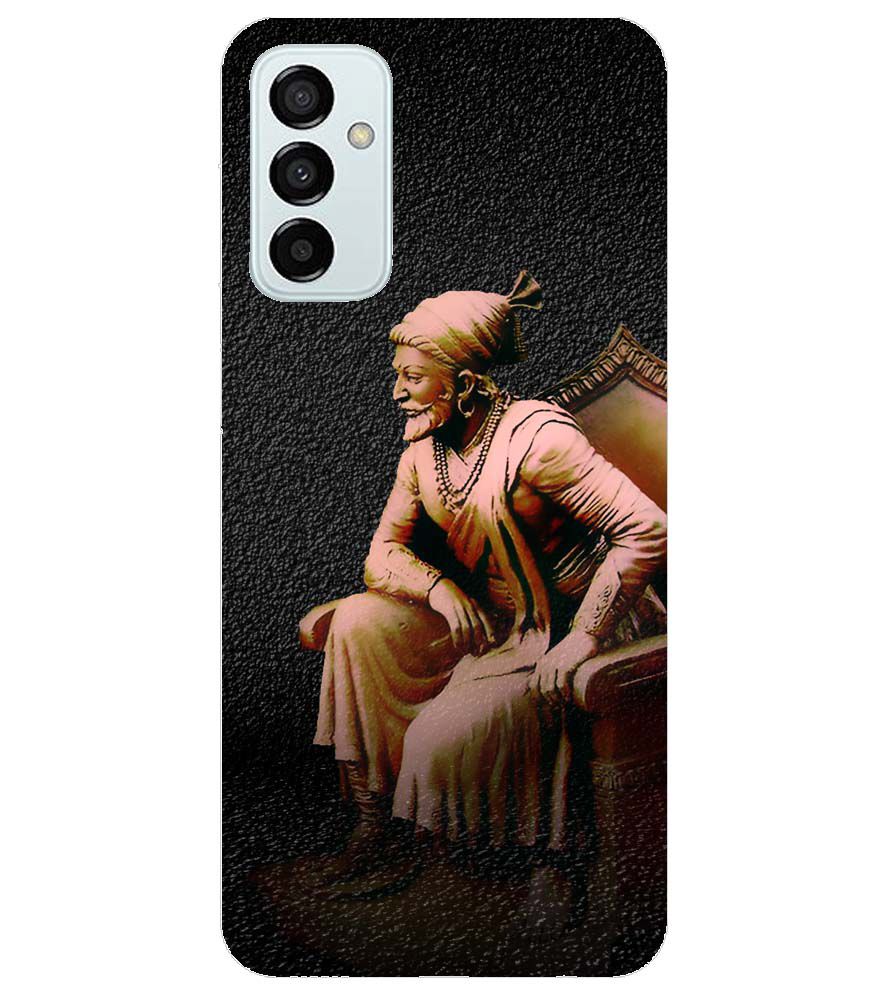 W0043-Shivaji Photo Back Cover for Samsung Galaxy F23