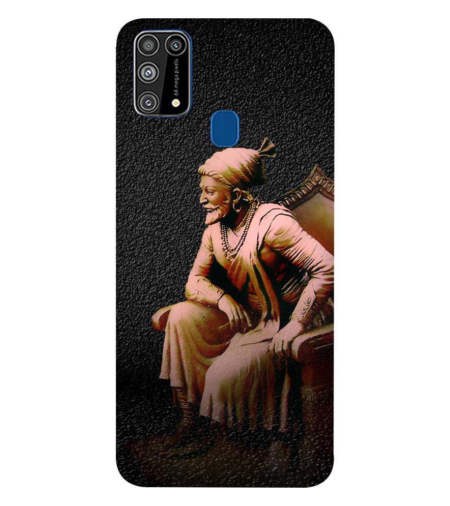 W0043-Shivaji Photo Back Cover for Samsung Galaxy M31