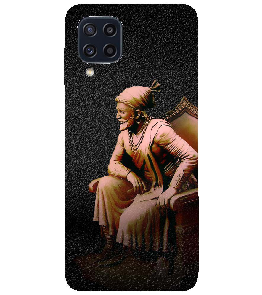 W0043-Shivaji Photo Back Cover for Samsung Galaxy M32 Prime