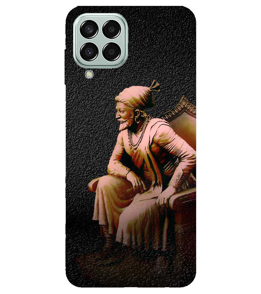 W0043-Shivaji Photo Back Cover for Samsung Galaxy M33