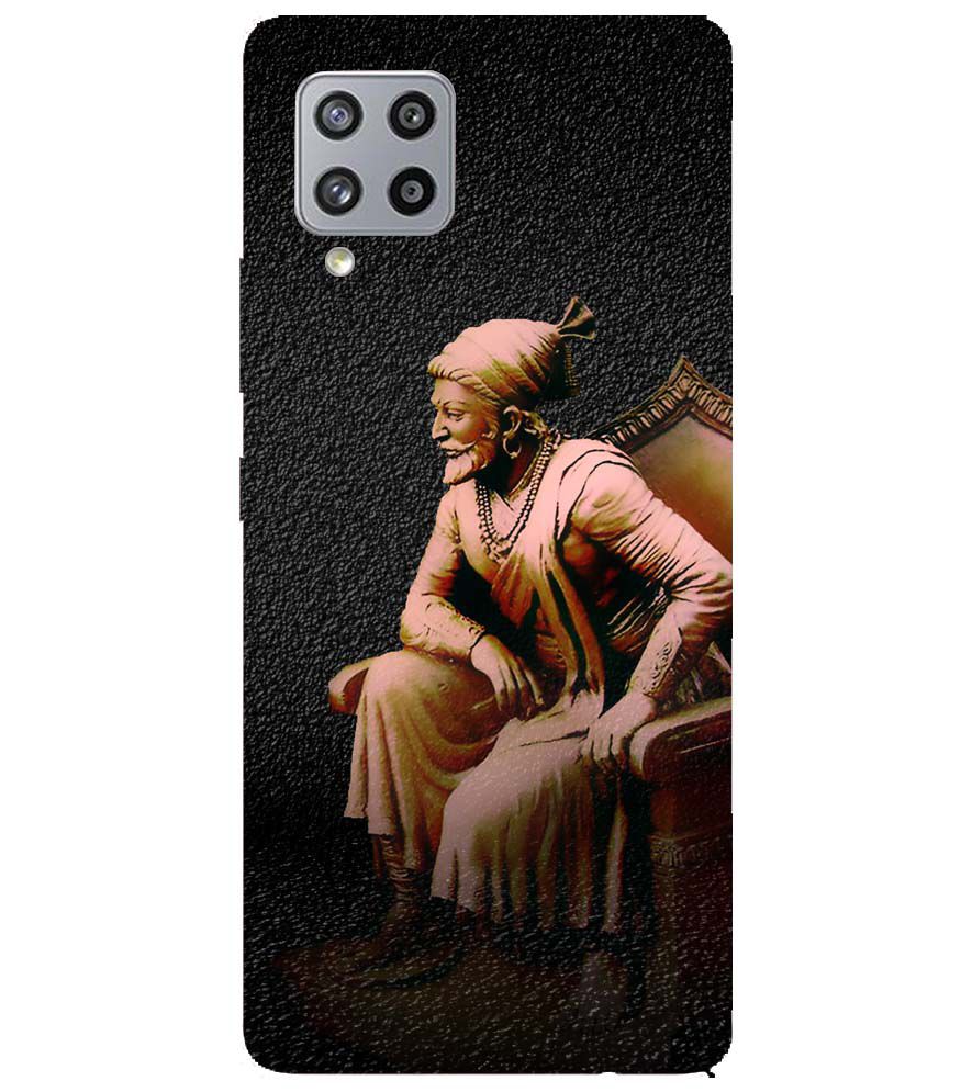 W0043-Shivaji Photo Back Cover for Samsung Galaxy M42 