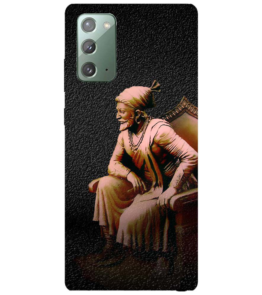 W0043-Shivaji Photo Back Cover for Samsung Galaxy Note20