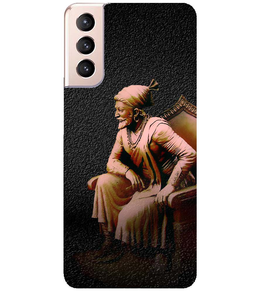 W0043-Shivaji Photo Back Cover for Samsung Galaxy S21+ 5G