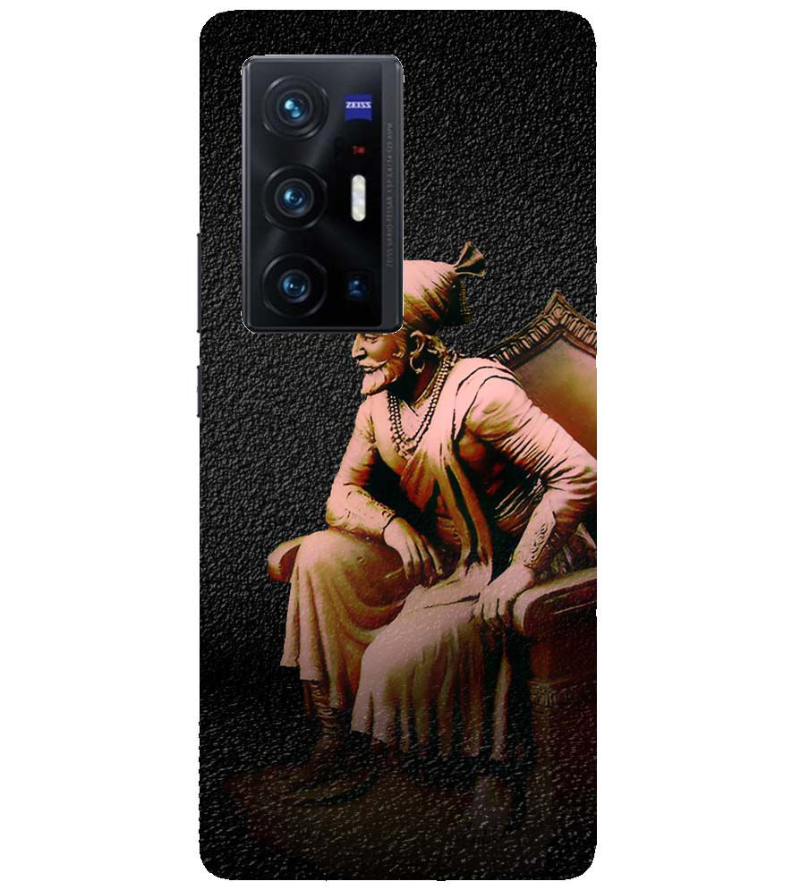 W0043-Shivaji Photo Back Cover for vivo X70 Pro