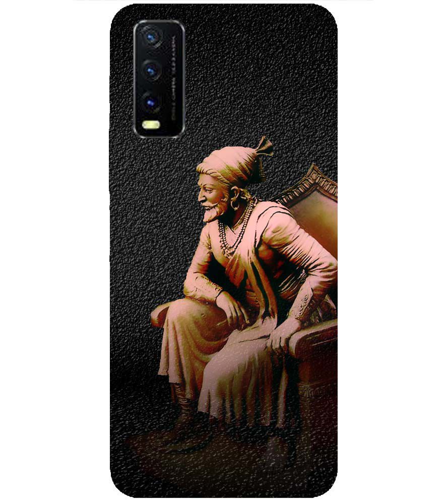 W0043-Shivaji Photo Back Cover for vivo Y20t