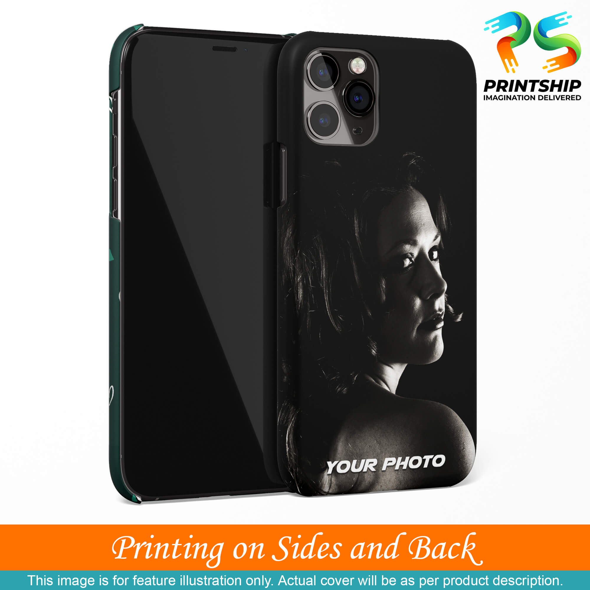 W0448-Your Photo Back Cover for vivo iQOO 7-Image3