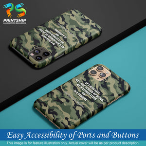 W0450-Indian Army Quote Back Cover for Apple iPhone 7-Image5