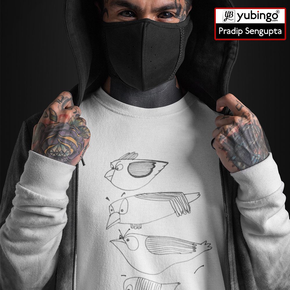 Angry birds Men T-Shirt-image4